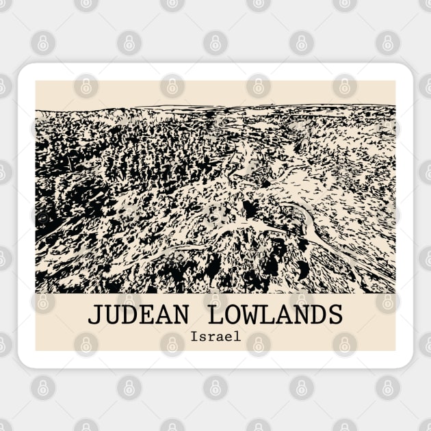 Judean Lowlands - Israel Magnet by Lakeric